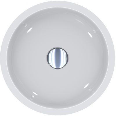 Miraggio Mark umywalka 37,5x37,5 cm okrągła biała 0002677