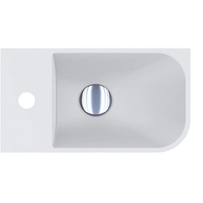 Miraggio Ko R Mirasoft umywalka 40x22 cm prostokątna ścienna biała 69125612