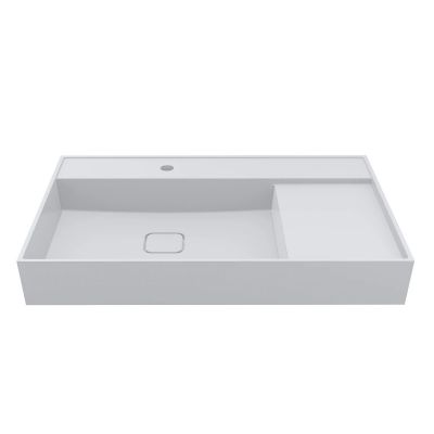 Miraggio Soul umywalka 80x52,5 cm prostokątna ścienna biała 8813306