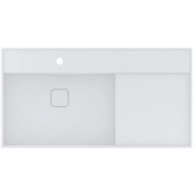Miraggio Soul umywalka 100x52,5 cm prostokątna ścienna biała 8813393