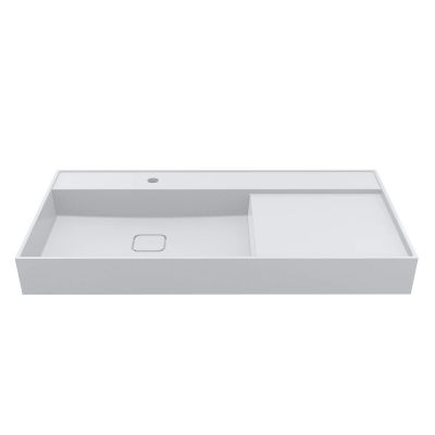 Miraggio Soul umywalka 100x52,5 cm prostokątna ścienna biała 8813393