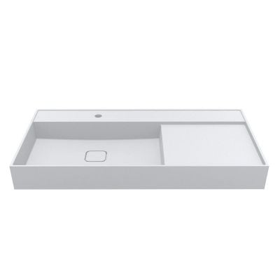 Miraggio Soul Matt umywalka 100x52,5 cm prostokątna ścienna biały mat 8813395