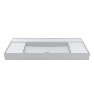 Miraggio Soul Mirasoft umywalka 120x52,5 cm prostokątna ścienna biały mat 8813398