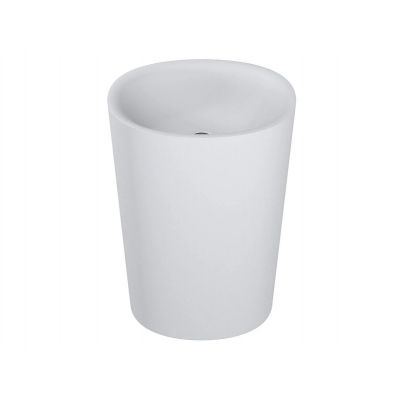 Miraggio Lowa Mirasoft umywalka 50x35 cm owalna wolnostojąca biała 8813616