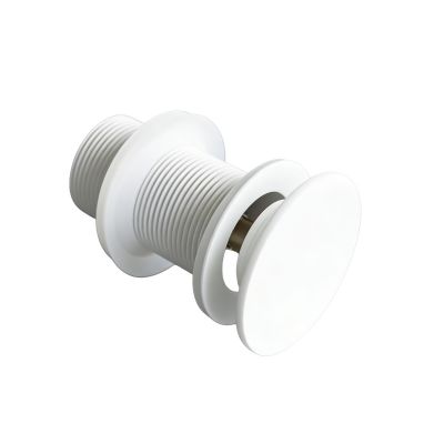 Oltens Kalla korek umywalkowy okrągły klik klak bez przelewu G 1 1/4 LavaForm biały 05201000