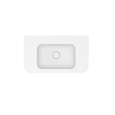 Oltens Hamnes umywalka 80x46,1 cm prostokątna meblowa LavaForm biały mat 40213900