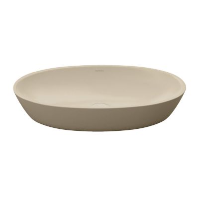 Oltens Nilsa umywalka 60x35 cm owalna nablatowa kaszmir mat 40339500
