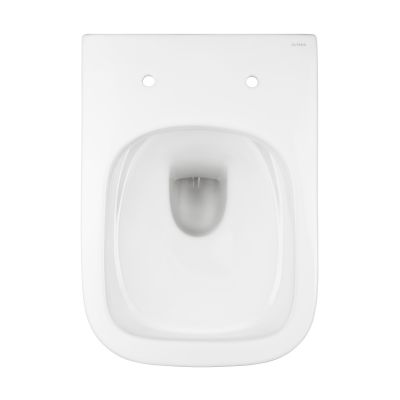 Zestaw Oltens Vernal miska WC z deską wolnoopadającą i stelaż podtynkowy Triberg Torne 5w1 z przyciskiem spłukującym (58300100, 42502000, 45104000)