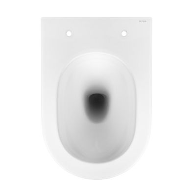 Oltens Hamnes Stille miska WC wisząca bez kołnierza spłukiwanie wirowe biały połysk 42021000