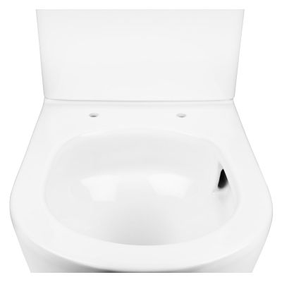 Oltens Jog Stille kompakt miska WC z powłoką SmartClean spłukiwanie wirowe biały 44500000