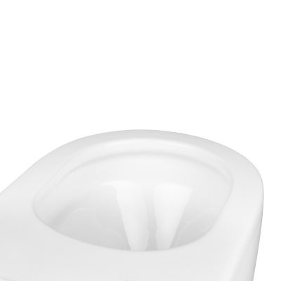 Oltens Hamnes Stille kompakt miska WC z powłoką SmartClean spłukiwanie wirowe biały 44501000