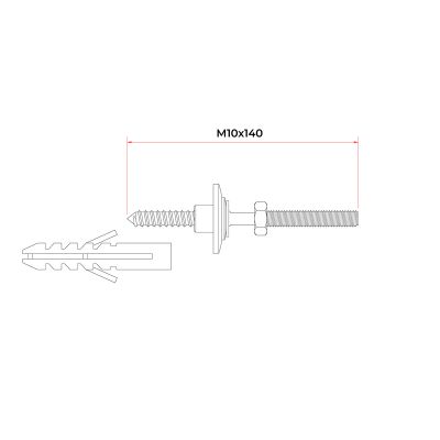 Oltens śruby montażowe do umywalek LavaForm 49411000