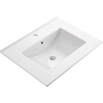 Omnires Orlando umywalka 61x47 cm meblowa prostokątna biała ORLANDO600BP
