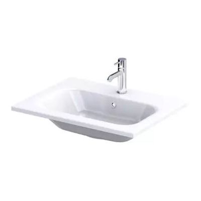 Oristo Are umywalka 61x46 cm prostokątna meblowa biała UME-AR-60-92
