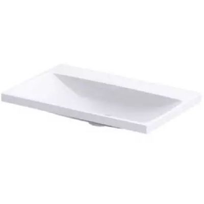 Oristo Compact umywalka 60x38 cm prostokątna meblowa biała UME-C-ET-60-92-BO