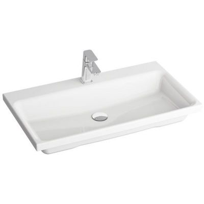 Ravak Comfort umywalka 80x46 cm meblowa prostokątna biała XJX01280001