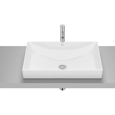 Roca Ona umywalka 60x40 cm prostokątna wpuszczana biała A32768MS00