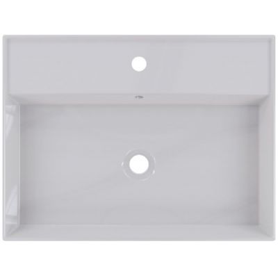 Riho Livit Glaze Top umywalka 61x46 cm prostokątna biała W006002005