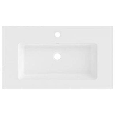 Riho Spring Dew umywalka 80x46 cm meblowa prostokątna biały mat W003002105