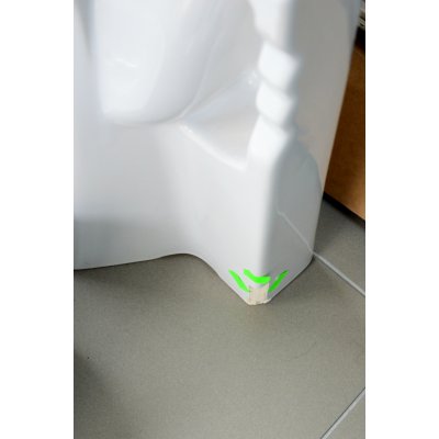 Outlet - Roca Dostępna Łazienka umywalka 70x57 cm prostokątna dla niepełnosprawnych biała