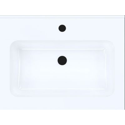 Ruvetti Ivana umywalka 60x45 cm prostokątna wpuszczana biała DOL_IVA60