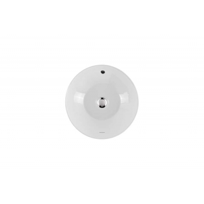 Sanindusa Sanlife umywalka 38 cm okrągła nablatowa biała 136379004