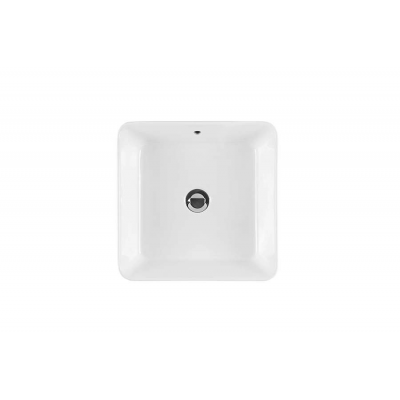 Sanindusa Sanlife umywalka 40,2x40,2 cm kwadratowa nablatowa biała 136729004