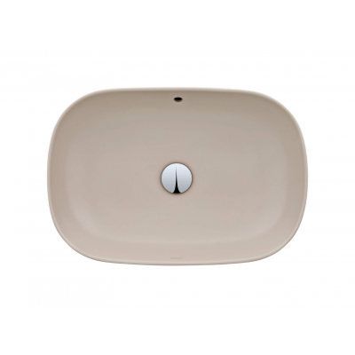 Sanindusa Sanibold umywalka 59,2x40 cm prostokątna nablatowa beż 137310274