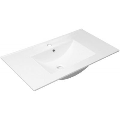 Sapho Slim umywalka 91x46 cm meblowa prostokątna biała 1601-90