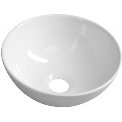 Sapho Small Aster umywalka 28 cm nablatowa okrągła biała AR499