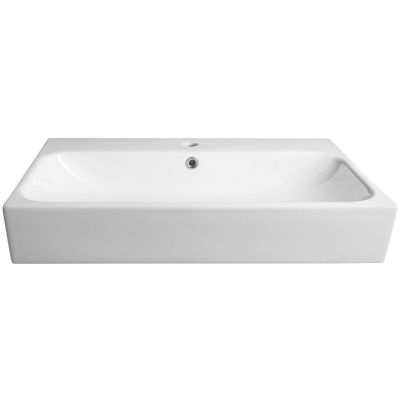 Sapho Toridi umywalka 76x46,5 cm ścienna prostokątna biała TU0226