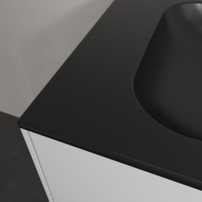 Villeroy & Boch Finion umywalka 120x50 cm prostokątna meblowa CeramicPlus Pure Black 4164CBR7