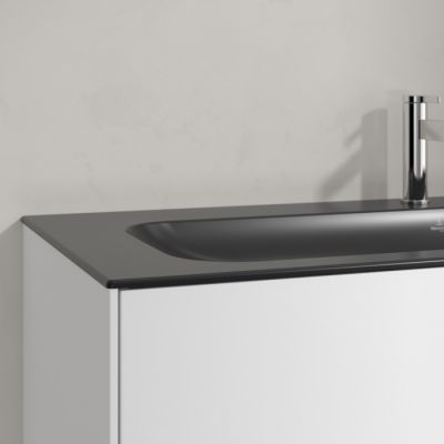 Villeroy & Boch Finion umywalka 120x50 cm prostokątna meblowa CeramicPlus Pure Black 4164CBR7