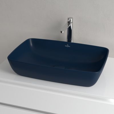 Villeroy & Boch Artis umywalka 58x38,5 cm prostokątna nablatowa CeramicPlus Nightfall 417258R6