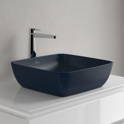 Villeroy & Boch Artis umywalka 41x41 cm kwadratowa nablatowa CeramicPlus Nightfall 417841R6