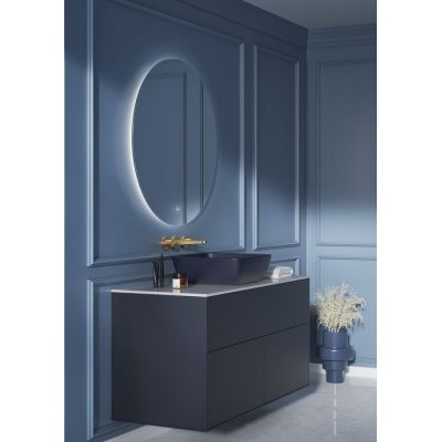 Villeroy & Boch Artis umywalka 41x41 cm kwadratowa nablatowa CeramicPlus Nightfall 417841R6