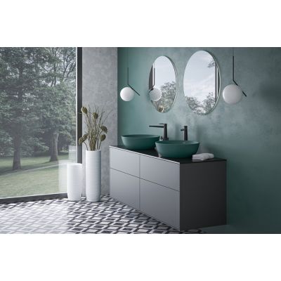 Villeroy & Boch Artis umywalka 43x43 cm okrągła nablatowa CeramicPlus Teal 417943TE