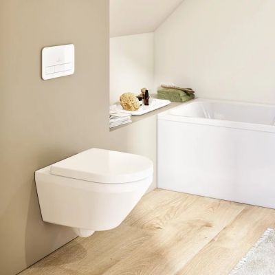 Villeroy & Boch Architectura miska WC wisząca bez kołnierza biały połysk 4694C0T2