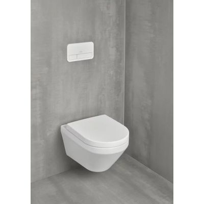 Villeroy & Boch Architectura miska WC wisząca bez kołnierza biały połysk 4694C0T2