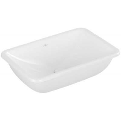 Villeroy & Boch Loop & Friends umywalka 60,5x41 cm podblatowa prostokątna CeramicPlus Weiss Alpin 4A5700R1