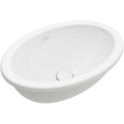 Villeroy & Boch Loop & Friends umywalka 50,5x36 cm owalna wpuszczana biała 4A610001
