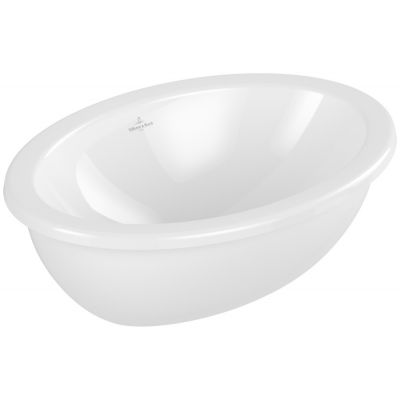 Villeroy & Boch Loop & Friends umywalka 50,5x36 cm owalna wpuszczana biała 4A610001