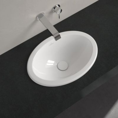 Villeroy & Boch Loop & Friends umywalka 50,5x36 cm owalna wpuszczana biała 4A610001
