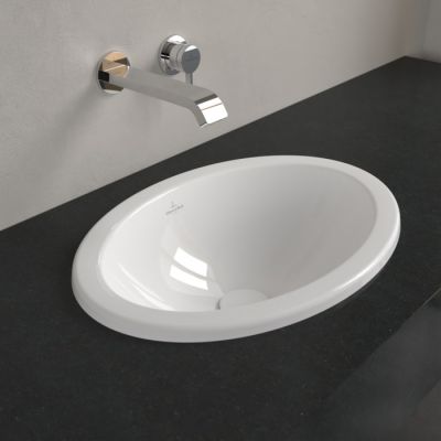 Villeroy & Boch Loop & Friends umywalka 50,5x36 cm owalna wpuszczana biała 4A610001