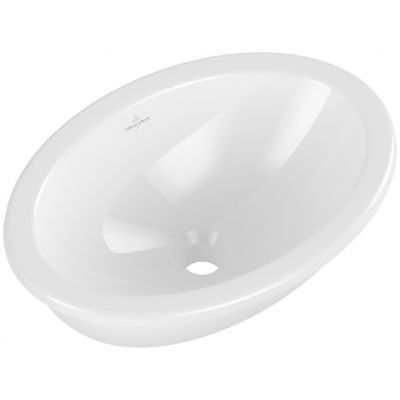 Villeroy & Boch Loop & Friends umywalka 50,5x36 cm owalna wpuszczana biała 4A610001