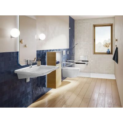 Villeroy & Boch ViCare umywalka 60x55 cm prostokątna dla niepełnosprawnych biała 4A686201