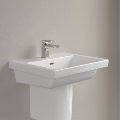 Villeroy & Boch Subway 3.0 umywalka 55x44 cm prostokątna ścienna biała 4A705501