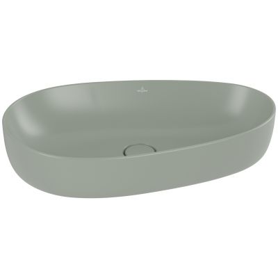 Villeroy & Boch Antao umywalka 65x40 cm owalna nablatowa zielona 4A7465R8