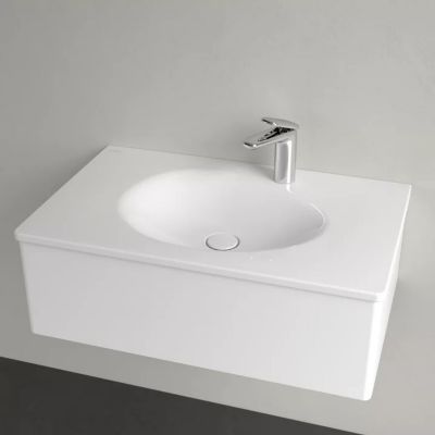 Villeroy & Boch Antao umywalka 80x50 cm meblowa prostokątna CeramicPlus Weiss Alpin 4A7581R1