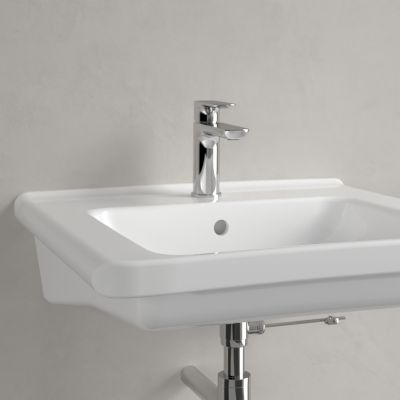 Villeroy & Boch ViCare umywalka 60x55 cm prostokątna ścienna Weiss Alpin 4A806001